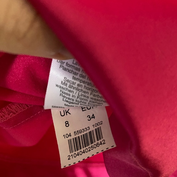 - Beautiful fuchsia dress River Island size 34/XS - Picture 4 of 5